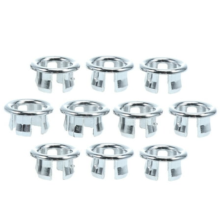 10pcs Kitchen Bathroom Basin Trim Bath Sink Hole Round Overflow Drain Cover Overflow Ring (Hollow Ring)
10pcs Kitchen Bathroom Basin Trim Bath Sink Hole Round Overflow Drain Cover Overflow Ring (Hollow Ring)