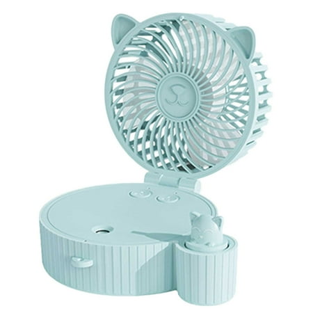 PRINxy Colorful Spray Small Fan Handheld Folding Desktop Cold Fan Usb Charging Mini Lazy Neck Small Electric Fan Blue
PRINxy Colorful Spray Small Fan Handheld Folding Desktop Cold Fan Usb Charging Mini Lazy Neck Small Electric Fan Blue