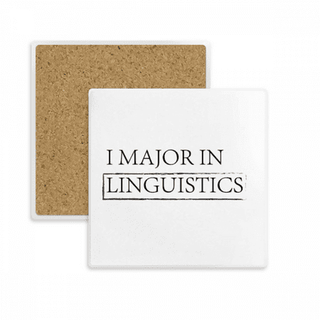 Quote I Major In Linguistics Square Coaster Cup Mat Mug Subplate Holder Insulation Stone
Quote I Major In Linguistics Square Coaster Cup Mat Mug Subplate Holder Insulation Stone