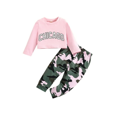 hirigin Infant Girls Clothe Round Neck Short Tee Shirt + Camouflage Trousers
hirigin Infant Girls Clothe Round Neck Short Tee Shirt + Camouflage Trousers