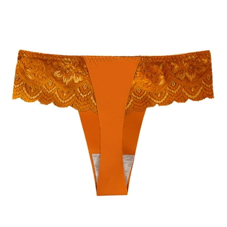 Women Panties Lace Breathable Lace Hollow Out And Raise The Pure Brief Panties 2023