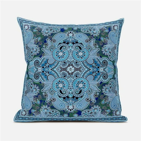 Amrita Sen Designs CAPL1009FSDS-ZP-16x16 16 x 16 in. Floral Paisley Suede Zippered Pillow with Insert - Grey Blue & Green
Amrita Sen Designs CAPL1009FSDS-ZP-16x16 16 x 16 in. Floral Paisley Suede Zippered Pillow with Insert - Grey Blue & Green