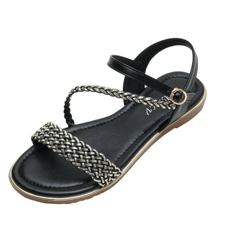 Women s Rhinestones Flat Sandals Ankle Strap Sandals Strappy Sandals Comfort Open Toe Gladiator Flat Sandals
Women s Rhinestones Flat Sandals Ankle Strap Sandals Strappy Sandals Comfort Open Toe Gladiator Flat Sandals