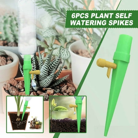 Automatic Water Dripper 6Pcs Automatic Self Watering Spikes With Control Tap Switch
Automatic Water Dripper 6Pcs Automatic Self Watering Spikes With Control Tap Switch