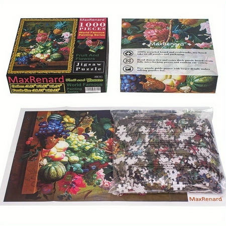 ZHSHANTCHDQ Funny and Educational Adult 1000 Pieces Fruit and Flowers Paper Puzzle Jigsaw Game for Father‘s Day Mother‘s Day Easter Friends Birthday Festival Gifts Toy Decor Wall Display
ZHSHANTCHDQ Funny and Educational Adult 1000 Pieces Fruit and Flowers Paper Puzzle Jigsaw Game for Father‘s Day Mother‘s Day Easter Friends Birthday Festival Gifts Toy Decor Wall Display