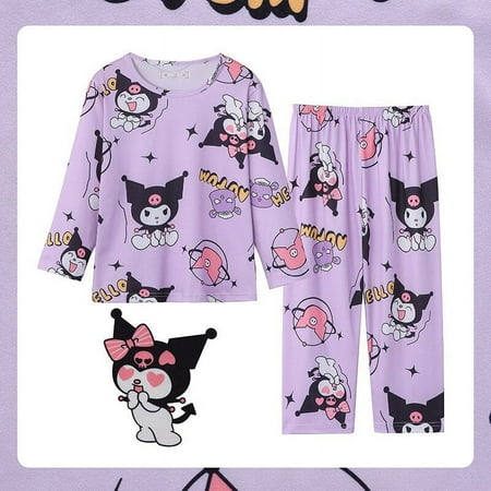 Sanrio Cinnamoroll Children Pajamas Suit Hello Kitty Sleepwear Kuromi Melody Girl Boy Spring Summer Long Sleeved Home Suit Gifts
Sanrio Cinnamoroll Children Pajamas Suit Hello Kitty Sleepwear Kuromi Melody Girl Boy Spring Summer Long Sleeved Home Suit Gifts