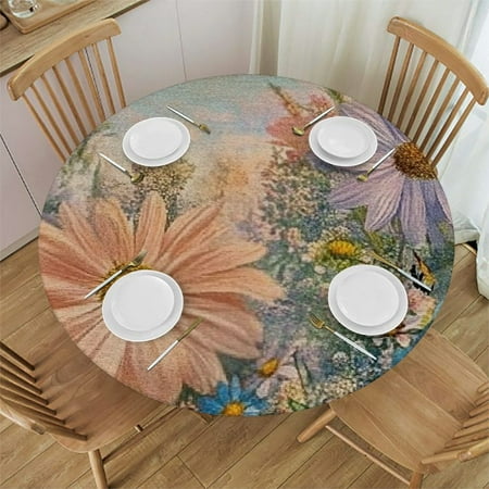 Patifu Butterfly Flowers Round Table Cover Stain Resistant Washable Perfect for Indoor Outdoor Tablecloth Kitchen Dining Wedding Parties 100% Polyester Waterproof Resistant Fabric Table Cloth 42 -46
Patifu Butterfly Flowers Round Table Cover Stain Resistant Washable Perfect for Indoor Outdoor Tablecloth Kitchen Dining Wedding Parties 100% Polyester Waterproof Resistant Fabric Table Cloth 42 -46
