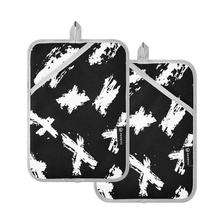 Hand Drawn Dot Art Oven Mitts 2 Pcs Pot Holders Sets Heat Resistant for Kitchen Cooking Baking 7 x9.8
Hand Drawn Dot Art Oven Mitts 2 Pcs Pot Holders Sets Heat Resistant for Kitchen Cooking Baking 7 x9.8