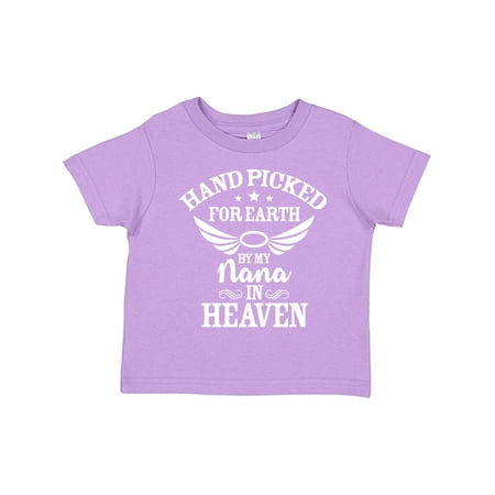 Inktastic Handpicked for Earth by My Nana in Heaven with Angel Wings Gift Toddler Boy or Toddler Girl T-Shirt
Inktastic Handpicked for Earth by My Nana in Heaven with Angel Wings Gift Toddler Boy or Toddler Girl T-Shirt