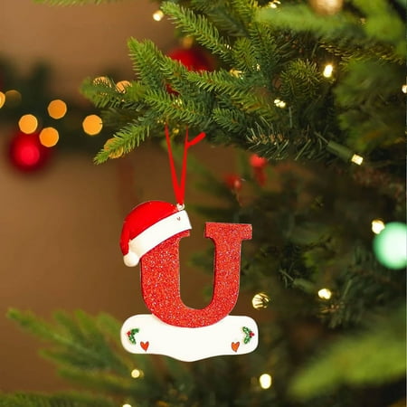 Ozmmyan Christmas Little Red Hat Letter Pendant DIY Writable Name 26 Letter Pendant Gift Clearance
Ozmmyan Christmas Little Red Hat Letter Pendant DIY Writable Name 26 Letter Pendant Gift Clearance