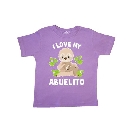 Inktastic Cute Sloth I Love My Abuelito with Green Leaves Gift Toddler Boy or Toddler Girl T-Shirt
Inktastic Cute Sloth I Love My Abuelito with Green Leaves Gift Toddler Boy or Toddler Girl T-Shirt