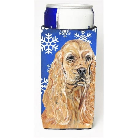 Cocker Spaniel Blue Snowflake Winter Michelob Ultra bottle sleeves For Slim Cans - 12 oz.
Cocker Spaniel Blue Snowflake Winter Michelob Ultra bottle sleeves For Slim Cans - 12 oz.