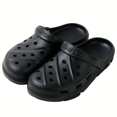 Men s Solid Clogs Slip-on Closed Toe Sandals Soft Sole Walking Shoes Outdoor Garden Shoe Beach Sandals Quick Drying Sandals
Men s Solid Clogs Slip-on Closed Toe Sandals Soft Sole Walking Shoes Outdoor Garden Shoe Beach Sandals Quick Drying Sandals
