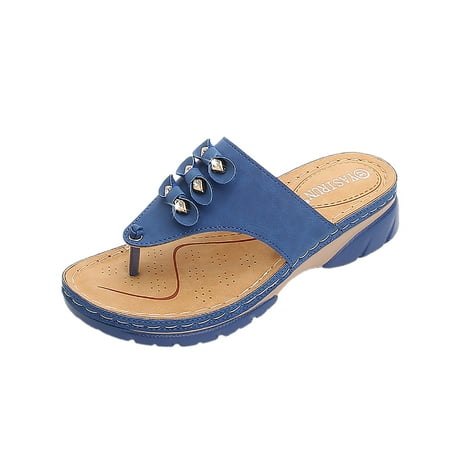 Tangnade Ladies daily all-match casual shoes Women s Ladies Fashion Casual Crystal Wedges Platforms Sandals Shoes Slippers Blue 37
Tangnade Ladies daily all-match casual shoes Women s Ladies Fashion Casual Crystal Wedges Platforms Sandals Shoes Slippers Blue 37