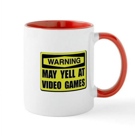 CafePress - Warning Yell At Video Games Mugs - 11 oz Ceramic Mug - Novelty Coffee Tea Cup
CafePress - Warning Yell At Video Games Mugs - 11 oz Ceramic Mug - Novelty Coffee Tea Cup