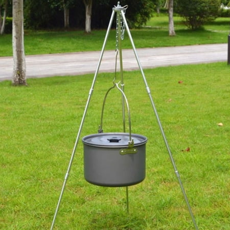 Camping Hanging Pot Outdoor Cooking Stockpot Soup Pot anti sway groove deign - L
Camping Hanging Pot Outdoor Cooking Stockpot Soup Pot anti sway groove deign - L