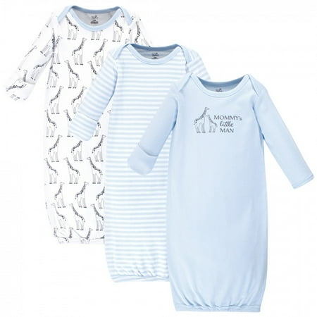 Touched by Nature Baby Boy Organic Cotton Long-Sleeve Gowns 3pk Giraffe 0-6 Months
Touched by Nature Baby Boy Organic Cotton Long-Sleeve Gowns 3pk Giraffe 0-6 Months