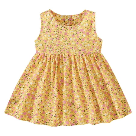 Rovga Toddler Girl Dress Clothes Sleeveless Sundress Floral Prints Princess Dresss Dance Party Dresses Clothes
Rovga Toddler Girl Dress Clothes Sleeveless Sundress Floral Prints Princess Dresss Dance Party Dresses Clothes