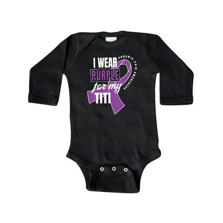Inktastic Chronic Pain I Wear Purple For My Titi Gift Baby Boy or Baby Girl Long Sleeve Bodysuit
Inktastic Chronic Pain I Wear Purple For My Titi Gift Baby Boy or Baby Girl Long Sleeve Bodysuit