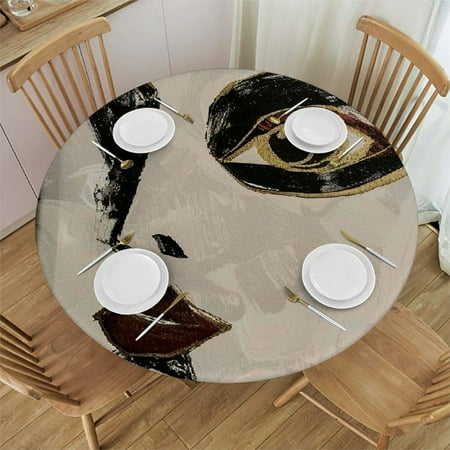 Palnkart Fashion Beauty Round Table Cover Stain Resistant Washable Indoor Outdoor Tablecloth Kitchen Dining Wedding Parties Waterproof 100% Polyester Fiber 54-58
Palnkart Fashion Beauty Round Table Cover Stain Resistant Washable Indoor Outdoor Tablecloth Kitchen Dining Wedding Parties Waterproof 100% Polyester Fiber 54-58