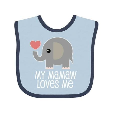 Inktastic My Mamaw Loves Me Grandkids Gift Baby Boy or Baby Girl Bib
Inktastic My Mamaw Loves Me Grandkids Gift Baby Boy or Baby Girl Bib