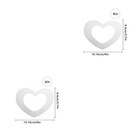 2Pcs Heart Shape Cake Mold Cake Decorating Shape Cake Mould Cake Maker Pet Plastic Mound Home Bakery Baking Tool
2Pcs Heart Shape Cake Mold Cake Decorating Shape Cake Mould Cake Maker Pet Plastic Mound Home Bakery Baking Tool