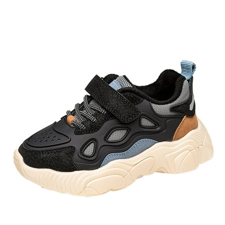 Fashion Autunmn Winter Children Sports Shoes Girls Boys Run Soft Warm Flat Bottom Non Slip Hook Loop Color Block Comfortable Casual Style Baby Shoes 3 Shoes for Girls
Fashion Autunmn Winter Children Sports Shoes Girls Boys Run Soft Warm Flat Bottom Non Slip Hook Loop Color Block Comfortable Casual Style Baby Shoes 3 Shoes for Girls