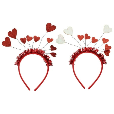 Frcolor 2Pcs Heart Shaped Hair Hoops Valentine s Day Hair Wear Party Hair Decoration
Frcolor 2Pcs Heart Shaped Hair Hoops Valentine s Day Hair Wear Party Hair Decoration