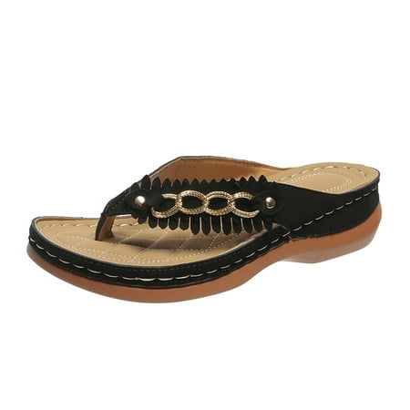 Womens Sandals Ladies Fashion Summer Solid Color Fringe Flip Flops Metal Buckle Wedge Beach Sandals Women S Sandals Pu Black 40
Womens Sandals Ladies Fashion Summer Solid Color Fringe Flip Flops Metal Buckle Wedge Beach Sandals Women S Sandals Pu Black 40