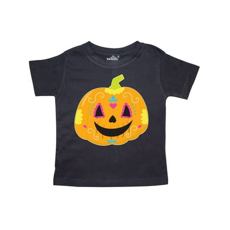 Inktastic Sugar Skull Pumpkin Gift Toddler Boy or Toddler Girl T-Shirt