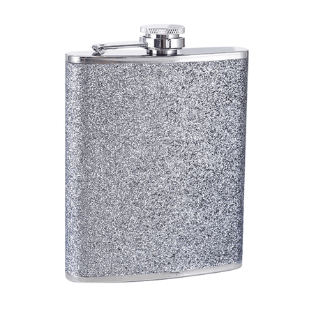 Stainless Steel Colorful Glitter Hip Flask Alcohol Liquor Flask for Women Silver 7oz
Stainless Steel Colorful Glitter Hip Flask Alcohol Liquor Flask for Women Silver 7oz