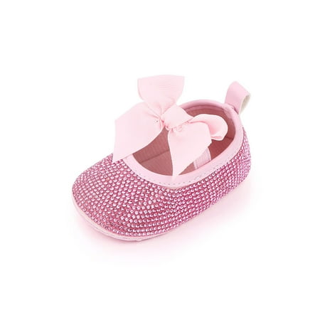 SIMANLAN Infant Crib Shoes Soft Sole Mary Jane Flat Slip On Flats Baby Girls Breathable Loafers Newborn First Walker Princess Dress Shoe Pink 5C
SIMANLAN Infant Crib Shoes Soft Sole Mary Jane Flat Slip On Flats Baby Girls Breathable Loafers Newborn First Walker Princess Dress Shoe Pink 5C