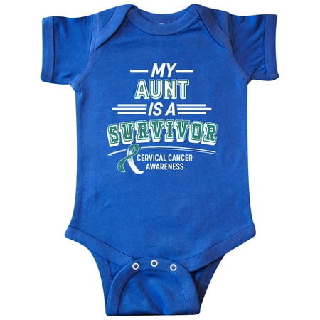 Inktastic My Aunt is a Survivor Cervical Cancer Awareness Gift Baby Boy or Baby Girl Bodysuit
Inktastic My Aunt is a Survivor Cervical Cancer Awareness Gift Baby Boy or Baby Girl Bodysuit
