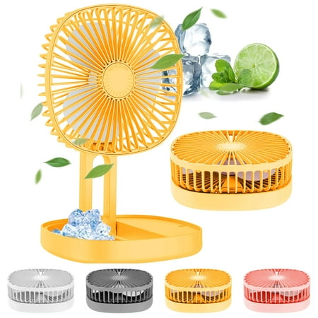 Gustave Portable Desk Fan 6.5 Foldable Travel Fan 3 Speeds Quiet Table Fan with USB Rechargeable Battery Powered 185° Rotation for Home Bedroom Office Outdoor Yellow
Gustave Portable Desk Fan 6.5 Foldable Travel Fan 3 Speeds Quiet Table Fan with USB Rechargeable Battery Powered 185° Rotation for Home Bedroom Office Outdoor Yellow
