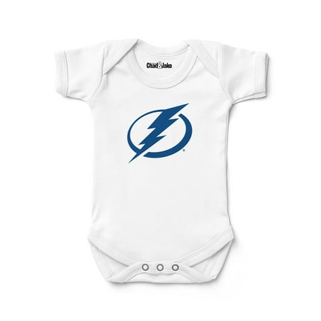 Newborn & Infant Chad & Jake White Tampa Bay Lightning Logo Bodysuit
Newborn & Infant Chad & Jake White Tampa Bay Lightning Logo Bodysuit