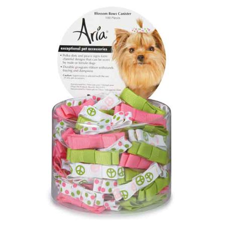 Aria DT9517 99 100 Piece Blossom Bow Canister