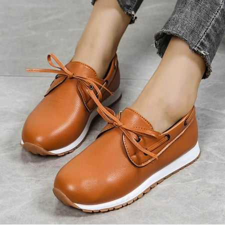 Cathalem Womens Shoes Casual Wedges Womens Shoes Leather Solid Color Comfort Round Toe Lace Up Sport Shoes Fashion Casual Shoes Shoes Brown 6.5
Cathalem Womens Shoes Casual Wedges Womens Shoes Leather Solid Color Comfort Round Toe Lace Up Sport Shoes Fashion Casual Shoes Shoes Brown 6.5