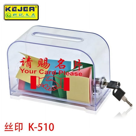 NUOLUX Business Card Holder Lock Business Card Organizer Name Card Box Card Collection Case
NUOLUX Business Card Holder Lock Business Card Organizer Name Card Box Card Collection Case