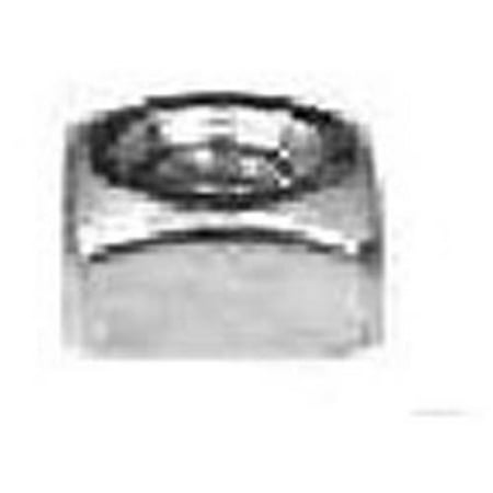 100 Square Nuts 3/16 -24 Thread Bright Zinc