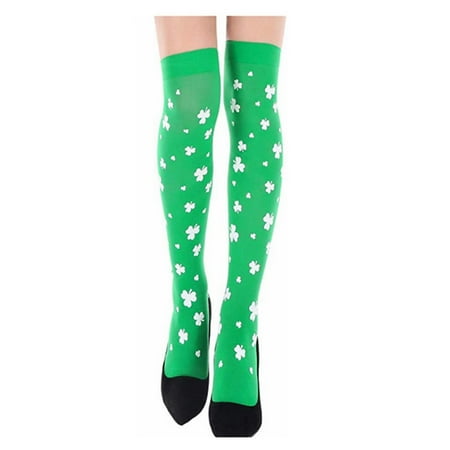 Hanas St. Patrick s Day Print Green Stockings Irish Day Stockings Over The Knee Socks for Women Girls
Hanas St. Patrick s Day Print Green Stockings Irish Day Stockings Over The Knee Socks for Women Girls