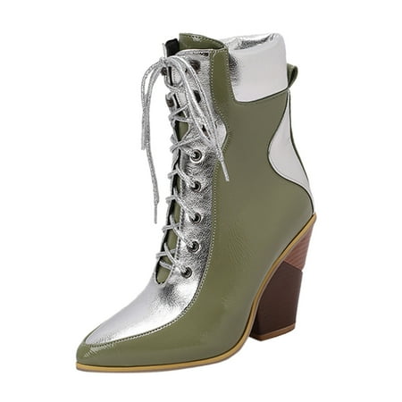 PMUYBHF Boots for Women Ankle Booties Cowboy Boots for Women Western Boot Pointed Toe Low Heel Short Ankle Booties Color Lace up Boots Buckle Womens Winter Boots Waterproof
PMUYBHF Boots for Women Ankle Booties Cowboy Boots for Women Western Boot Pointed Toe Low Heel Short Ankle Booties Color Lace up Boots Buckle Womens Winter Boots Waterproof