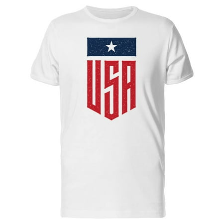 Grunge Usa United States Flag Tee Men's -Image by Shutterstock