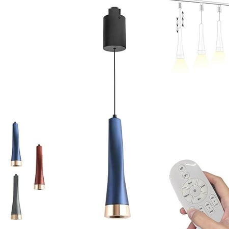 FSLiving 10W Adjustable Levitate Track Pendant Light H-Type Retractable Lift Track Pendant Light Remote Control with Stepless Dimming Color Changing Adjustable Length for Decor Blue - 1 Light
FSLiving 10W Adjustable Levitate Track Pendant Light H-Type Retractable Lift Track Pendant Light Remote Control with Stepless Dimming Color Changing Adjustable Length for Decor Blue - 1 Light