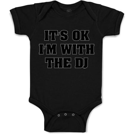 Cute Rascals Custom Baby Bodysuit It s Ok I m with The Dj Funny Humor Boy & Girl Clothes
Cute Rascals Custom Baby Bodysuit It s Ok I m with The Dj Funny Humor Boy & Girl Clothes