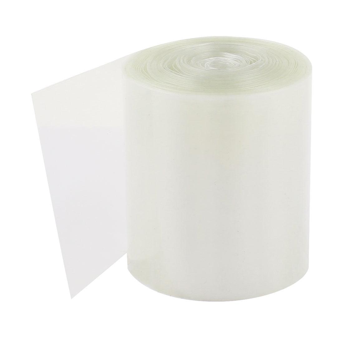 18650 AA Battery Sleeve PVC Heat Shrinkable Tube Wrap Transparent 85MM x 1M