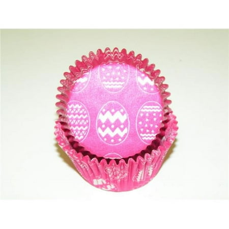 450C EASTER EGG DESIGN PINK 1.25 x 2 in. Greaseproof Baking Cup with Easter Egg Design - Pink - 1000 Piece
450C EASTER EGG DESIGN PINK 1.25 x 2 in. Greaseproof Baking Cup with Easter Egg Design - Pink - 1000 Piece