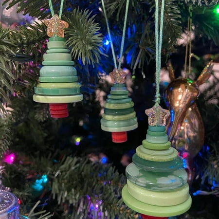Hadanceo Hanging Pendant with Lanyard Creative Decorative Plastic Make Your Own Button Christmas Tree Kit DIY Home Decor for Office
Hadanceo Hanging Pendant with Lanyard Creative Decorative Plastic Make Your Own Button Christmas Tree Kit DIY Home Decor for Office