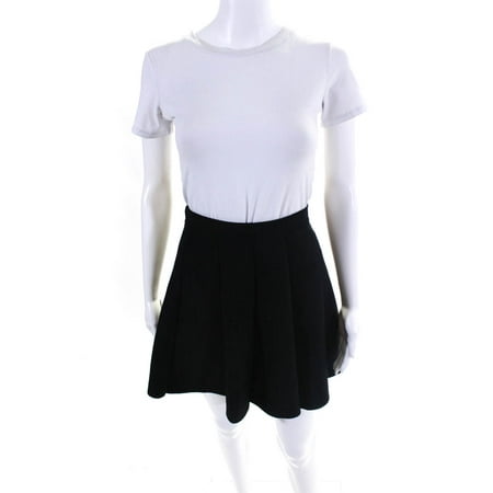 Pre-owned|Parker Womens Elastic Waist Back Zip Knit A-Line Mini Skirt Black Size Medium
Pre-owned|Parker Womens Elastic Waist Back Zip Knit A-Line Mini Skirt Black Size Medium
