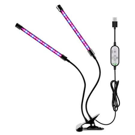 1/2 Head LED Plants Grow Light for Indoor Veg Growing Lamp USB Full Spectrum
1/2 Head LED Plants Grow Light for Indoor Veg Growing Lamp USB Full Spectrum