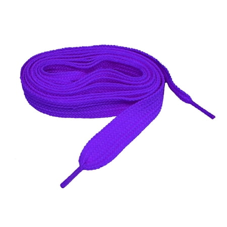 54 Inch 137 cm Royal Purple professional FATmax™ Athletic 3/4 inch wide retro FAT sneaker shoelaces - (2 Pair Pack)
54 Inch 137 cm Royal Purple professional FATmax™ Athletic 3/4 inch wide retro FAT sneaker shoelaces - (2 Pair Pack)